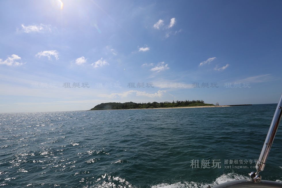 三亞旅游游艇租賃，三亞港至東島航線