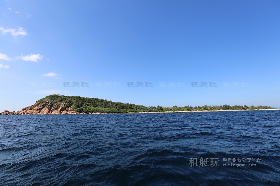 三亞旅游游艇租賃，三亞港至東島航線