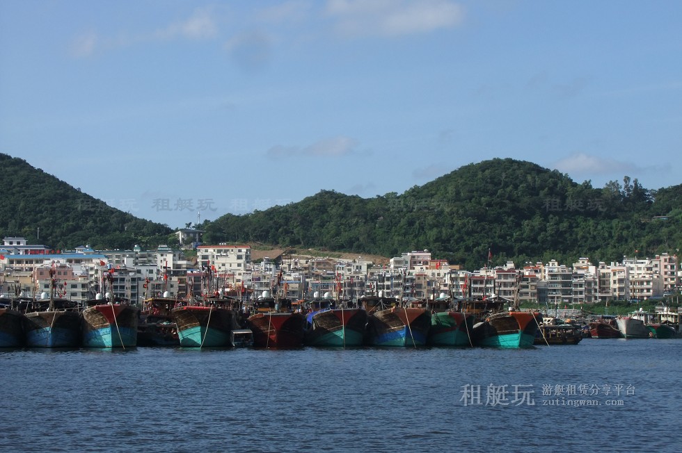 三亞旅游游艇租賃，三亞港至東島航線