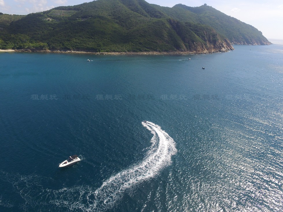 三亞旅游游艇租賃，三亞港至三亞角航線